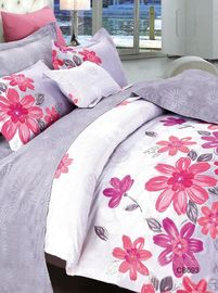 Cotton Flower Bed Ustaw Durable Narzuty Ustawia reaktywnymi barwienie