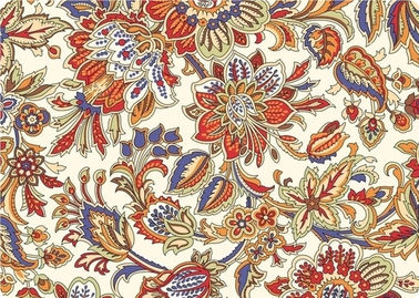 Kwiatowy niestandardowe drukowane tkaniny vintage tkanin obiciowych Tkanina