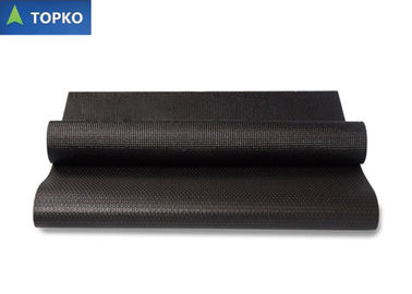 Trwałe Czarny Memory Foam Yoga Mat / Extra Thick Mat Ćwiczenia 6mm - 15mm
