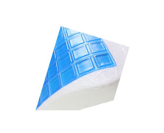 Wklęsła Velvet Cooling Gel Memory Foam Pillow szyi, masaż Wykorzystanie
