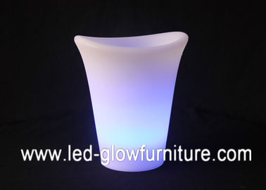 LED kolor pojemnika zmienia kwiatowe oświetlenie garnki / wazon z baterią lub energii słonecznej