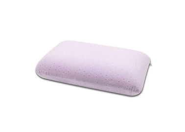 Różowy Mała prostokątna Comfort Memory Foam Pillow Travel 40 * 25 * 11cm