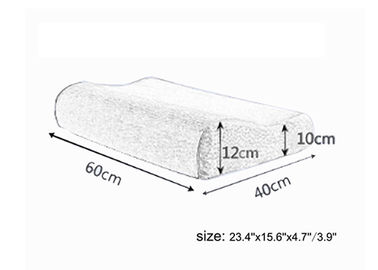 100% Memory Foam Mesh Pełny rozmiar poduszka z pamięci / funkcja Therapy