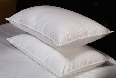 Podwójne szwy Rurociągi Cotton dół Feather Poduszka Włóż z Białym gęsiego pierza