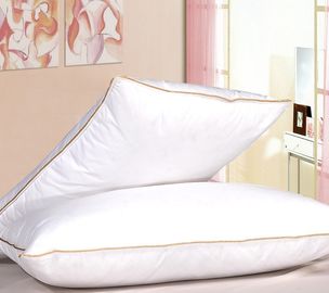 Złoto-Rurociągi Cotton Hotel Down Feather Poduszka, Ekologiczna myte Poduszki Hurtownie
