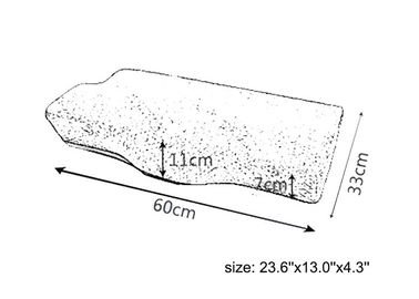 Cooling Gel Neck Pillow Memory Foam, Therapedic Memory Foam Pillow