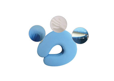 Promocyjny Rozmiar Podróże Małe Memory Foam Pillow Neck Support, Żółty