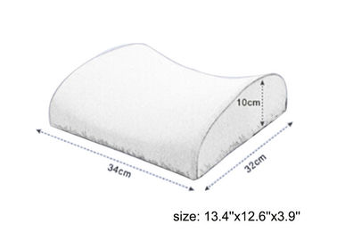 Miękkie Cooling Gel Memory Foam Pillow Poduszka lędźwiowa Dla krzesło biurowe