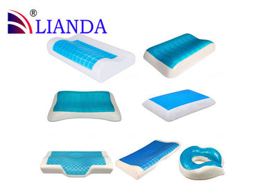 Visco-Elastic Memory Foam Pillow Cooling Gel Contour pomocy głębokiego snu