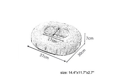 Czarny Health Care Poliester Memory Foam Poduszki siedziska na krzesła biurowe