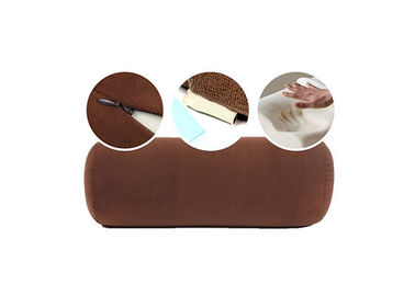 Red szyjki czopa walca Poduszka Sofa Powrót Poduszki, kryształ Velvet Fabric
