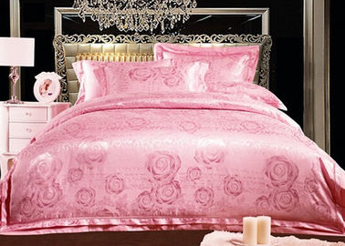 Różowy Zestawy pościelowe Kołdra Tencel Pościel King Size Queen size wykonane na zamówienie