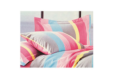 Queen Size 100 Cotton Zestawy pościelowe dla dziewczyn, czerwony / żółty / niebieski / szary