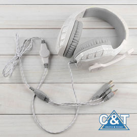 Over-Ear Słuchawki stereo lub słuchawek wbudowany mikrofon LED Światła do gier
