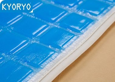 Niebieski Miękkie Cooling Gel materaca toweling włókien dla dzieci